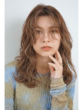 パール(PearL) 【PearL】小顔ヘア/コテ巻きパーマ/バレイヤージュ/20代30代ヘア