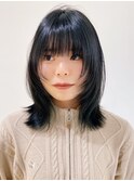 クラゲヘアー似合わせカットマロンベージュ_ba498321