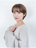 マロンベージュ似合わせカットメルティカラー_8801