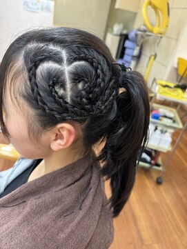 トータルビューティーバルフィット(BALFIT) ハート型コーンロウ