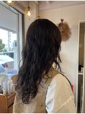 ロングパーマ