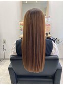 (30代)ツヤ髪ロング【トリートメントでくせ毛改善】