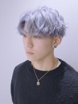 プログレス 仙台駅東口店(PROGRESS) Men'sスタイル/シルバーアッシュ×カルマパーマ風セット