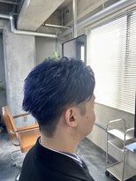 ナイク(naicu)&nbsp;メンズショート/ネイビーブルー