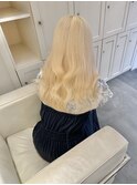 抜きっぱなしブリーチカラー