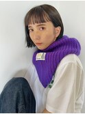【SOIE】オン眉で周りと差がつくショートボブ