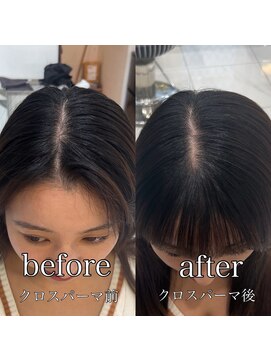 ミユーズ 表参道(Miyu's) 美髪ストレート 美髪ロング 縮毛矯正 艶髪 クロスパーマ