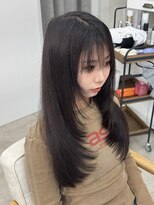 レヴィア(REVIA)&nbsp;レイヤーカット髪質改善トリートメント前髪カット