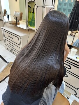 アンプフォーヘア 栄 矢場町(amp for hair.) 艶ストレート