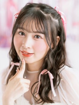 ヘアメイクアンドセットサロン リッコ(Hair make&set salon Ricco)の写真/【梅田・茶屋町】イベント前ヘアセット★推し活ヘアメも大歓迎♪メイクもお任せ！平日朝7時から予約可◎