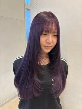 ポート 蕨(PORT) ラベンダーブラウン【天間　彩香】