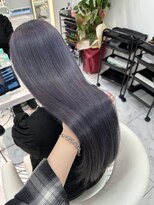 ロンドルピナス 小倉(Lond Lupinus)&nbsp;黒髪カタログ/オリーブグレー/ココアベージュ/小顔に見せるヘア