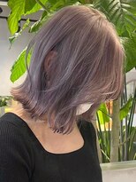 エリマ 横浜西口(elima)&nbsp;横浜西口イルミナカラータッセルボブラベンダーベージュカラー