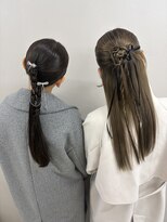 ソリン(Solin')&nbsp;タイトツインポニー×ハーフカチモリ