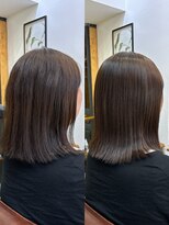 テネール(TENELE)&nbsp;ミディアム　ボブ　 Premium髪質改善 20代/30代/40代 港区 赤坂