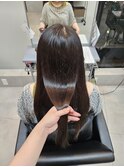 《寺西紗友望》髪質改善ストレート