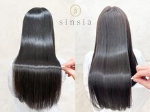 シンシア 銀座(sinsia)の雰囲気（sins髪質改善酸性ストレートは理想の艶と潤いへと導きます！）