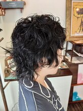 エソラ(esola)&nbsp;☆お洒落感up♪マッシュウルフパーマ[esola]