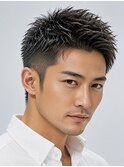 骨格補正◎ツーブロック/刈り上げ/スパイキーショートメンズ