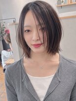 ハクア(HAKUA) 韓国風くびれボブ×顔まわりレイヤー