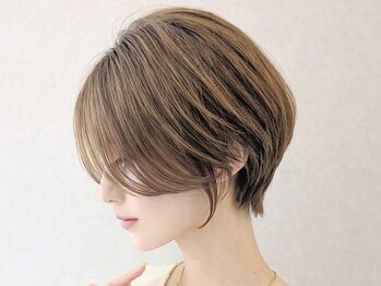 エンクス 天王町店(enx)の写真/大人女性に大人気!乾かすだけで整う上品ショート［ショート/レイヤーカット//前髪カット/顔周りカット］