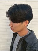 MEN’S HAIR/サーフカール/刈り上げセンターパート/群馬高崎
