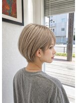 アッシュ 川崎店(Ash) グレージュ ブリーチあり