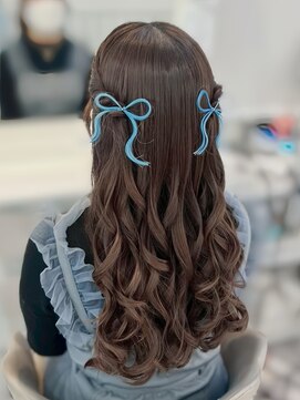 ミント(MINT) 髪リボンハーフツイン☆