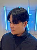 ガイア フォー ヘアー(GAiA for hair) 縮毛矯正×センターパート【GAiA for hair】