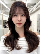 エジョン 三鷹店(Aejon) 三鷹レイヤーカット韓国コテ巻き風パーマ顔周り前髪カットボブ