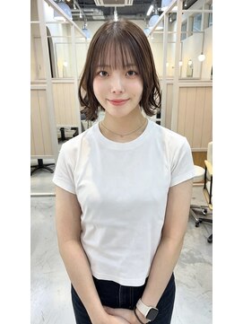 シダ(sida) レイヤーボブウルフ　簡単スタイリング