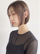 ディアーナ(DIANA) 透明感ブリーチなしミルクティーベージュ小顔ミニボブ秋カラー