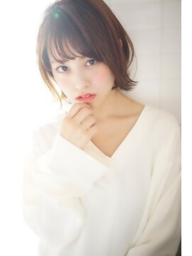 ネオリーブアイム 横浜西口店(Neolive aim) 外ハネも素敵な耳かけショート♪