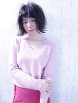 ラウンジ モリオ イケブクロ(Lounge MORIO Ikebukuro) 【morio池袋】可愛い黒髪外はねボブ