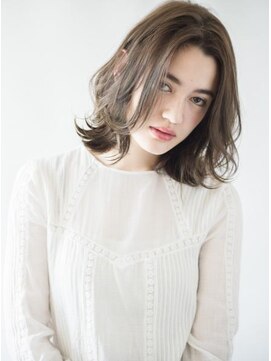 スリーバイキープ 尾山台(THREE by KEEP) 【THREEbyKEEP、尾山台、関谷】髪質改善カラートリート外ハネ