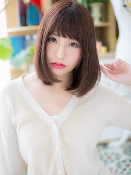 カバーヘア ブリス 戸田公園西口店(COVER HAIR bliss) *bliss戸田公園*大人かわいい♪ボルドーカラー小顔ワンカールa!