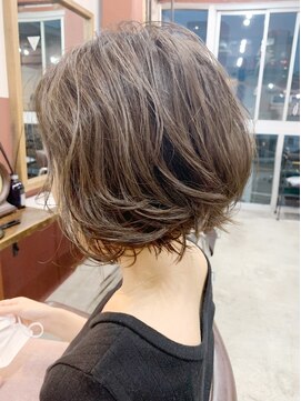 ルーファス 恵比寿 渋谷(Ruufus) 30代フェミニン大人ボブ【Ruufus恵比寿渋谷】3156