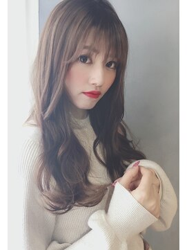 アンクー(Ankh) 【Ankh】ホワイトベージュ×透けバング#カーキグレージュ