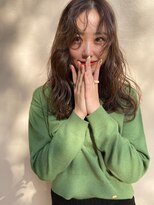 シオン 天神大名(sion) くせ毛風ウェーブヘア