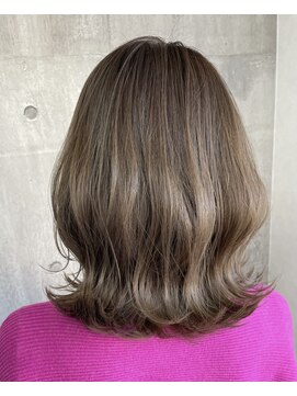 スターズ 船橋(STARS) ミルクティーベージュくびれ ボブ