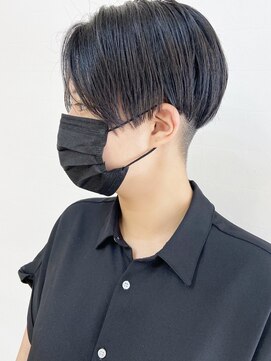 モリオフロムロンドン 松戸店(Morio from London) 【松戸 ムラマツ】ショートボブ ツーブロック 前髪なし