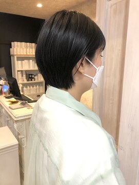キャアリー(Caary) 福山美容室caary似合わせカット　丸みショート