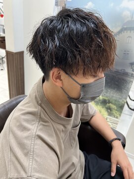 アールモンドヘア新世界 【北見】＃ツイストパーマ＃メンズパーマ＃パーマ