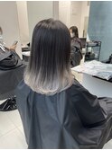 ホワイトグラデーションカラー