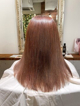 ムーン(moon) 11月#ロングヘア#グレージュカラー#ボブウルフ#ココアベージュ