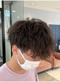 ツイストスパイラル波巻きパーママッシュ