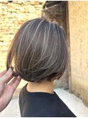 白髪が気になりはじめた方にオススメハイライトグレージュ