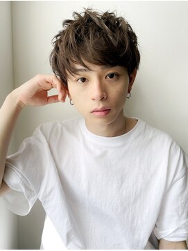 アントワープトーキョー(antwerp TOKYO) 波巻きツイストスパイラルパーマメンズパーマ白髪染めハイライト