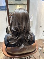 ロア(Loah)&nbsp;ムルギョル巻き×グレージュ/グレージュカラー/グレーベージュ