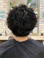 ルート(Route) スパイラルパーマ!バックのアンダーにちらっとハイライトが◎